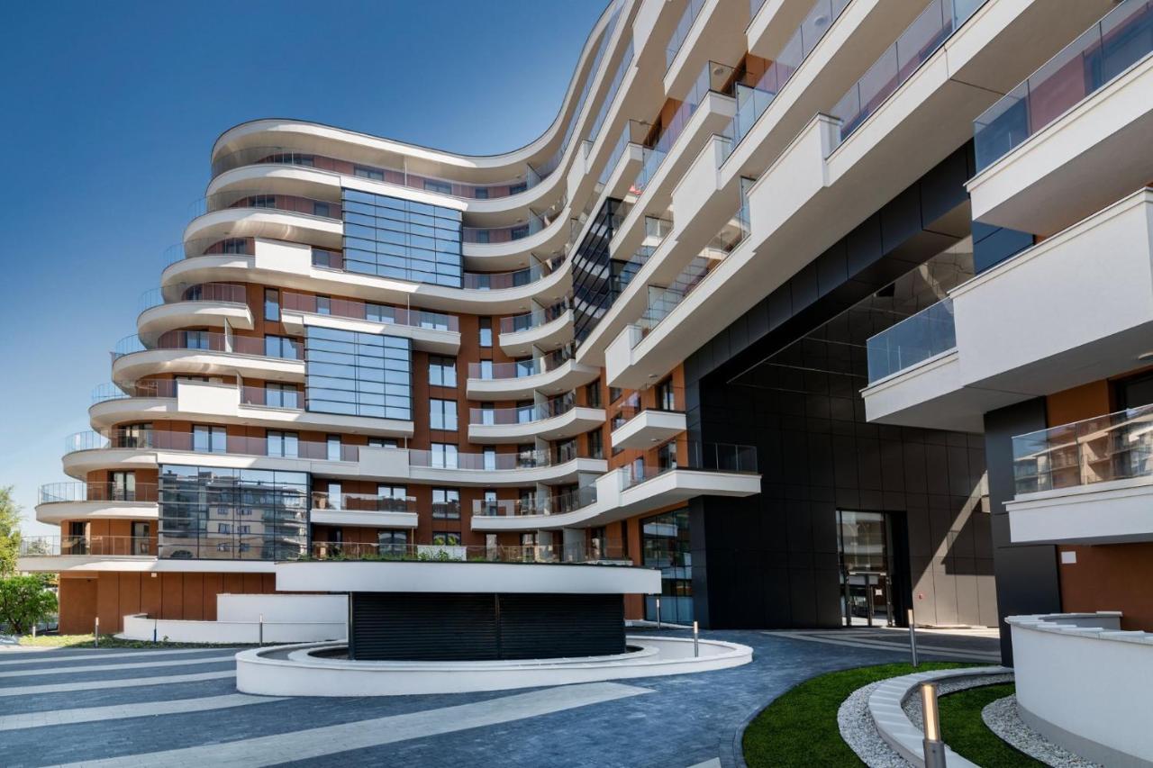 Vistula Terraces Apartment Cracovia Exterior foto