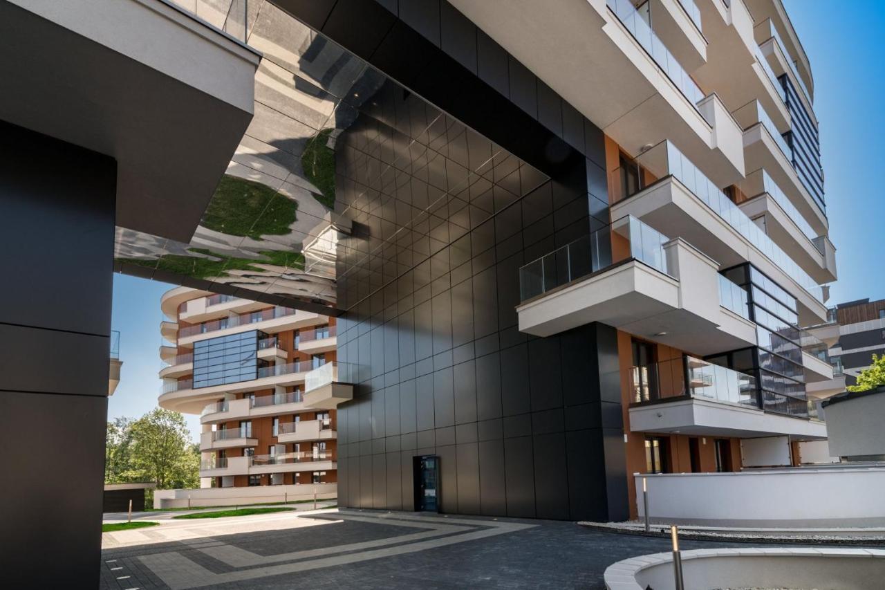 Vistula Terraces Apartment Cracovia Exterior foto
